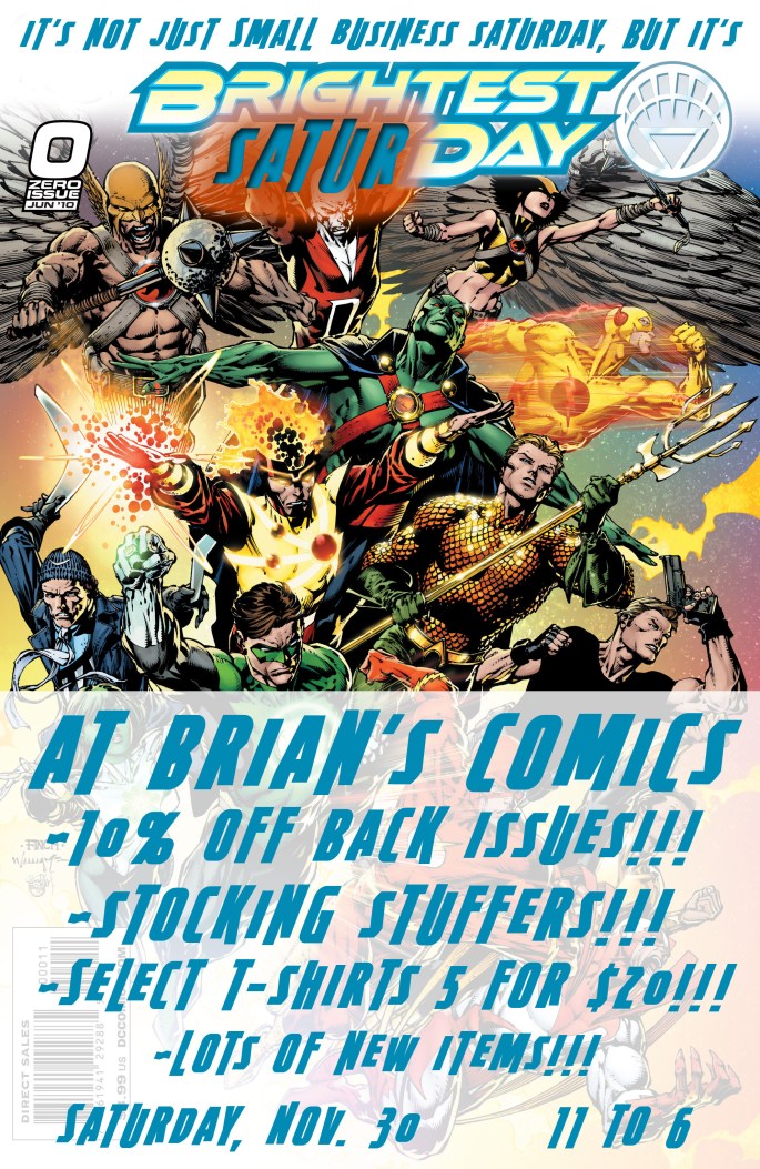 Join Us For Small Business Saturday!